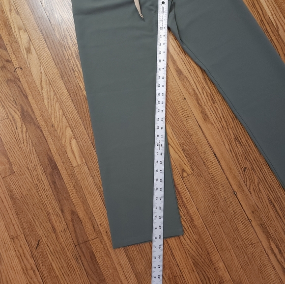 Figs Livingston Womens High Waisted Pants Size XSP Moss Green NEW PO 7108 - Picture 4 of 7